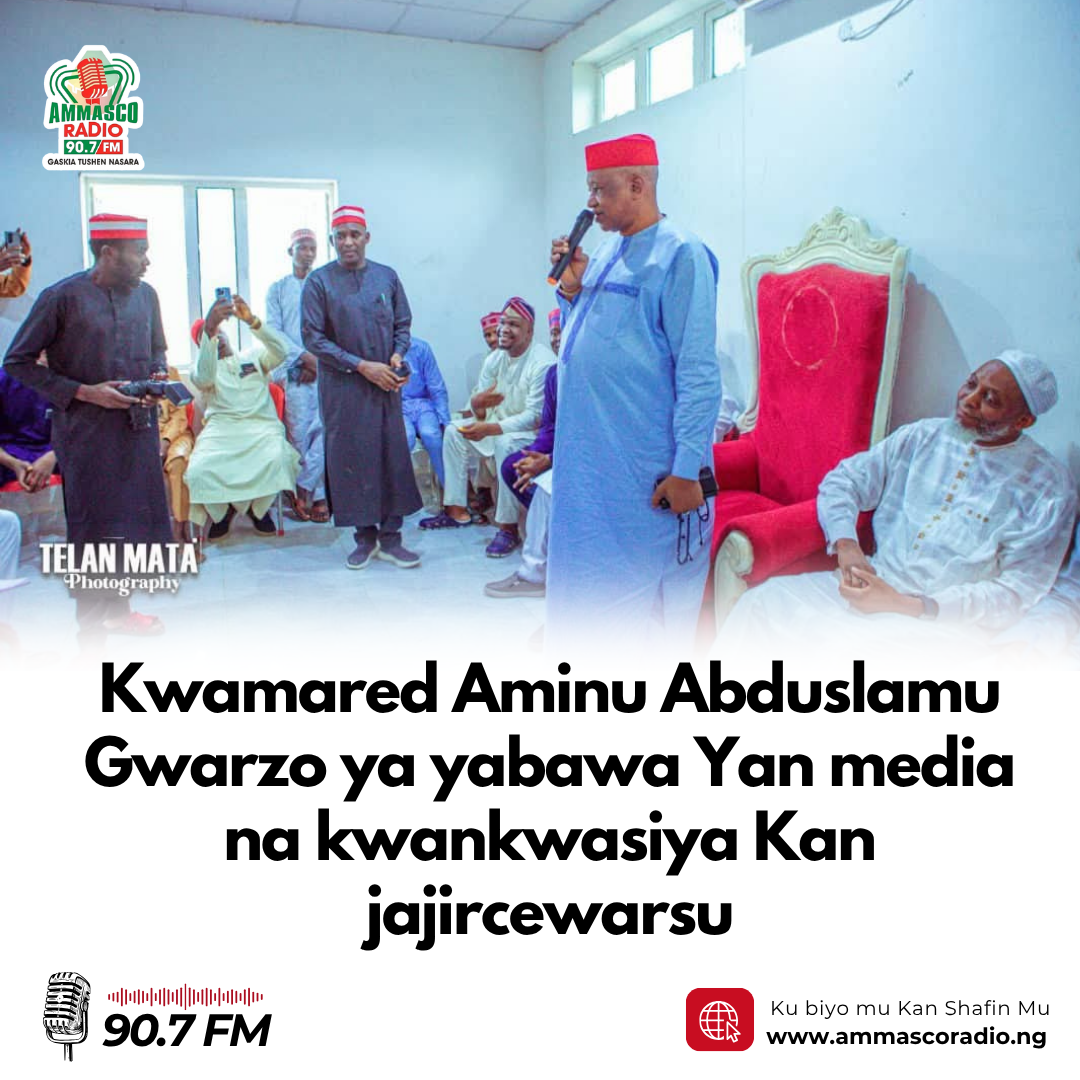 Kwamared Aminu Abduslamu Gwarzo ya yabawa Yan media na kwankwasiya Kan jajircewarsu