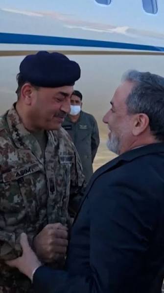 Ministan harkokin cikin gida na Pakistan, Mohsen Naqvi, ya gana da ministan harkokin wajen Iran, Abbas Araqchi, a birnin Tehran.