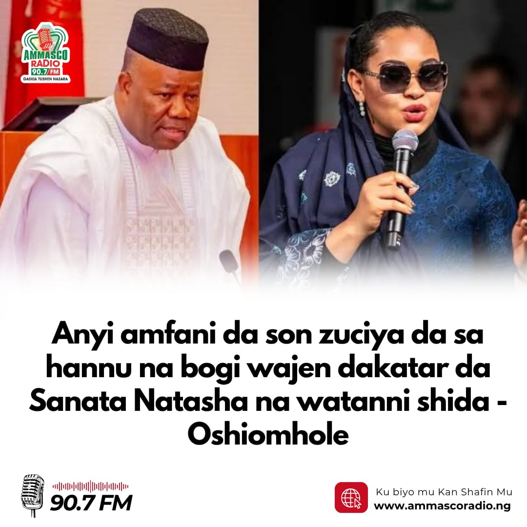 Anyi amfani da son zuciya da sa hannu na bogi wajen dakatar da Sanata Natasha na watanni shida - Oshiomhole