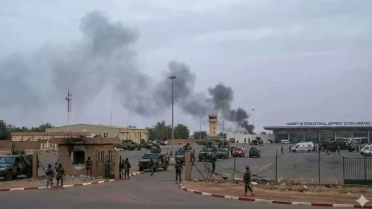 An Ji Fashe-Fashe da Harbe-Harbe a Filin Jirgin Sama na Niamey