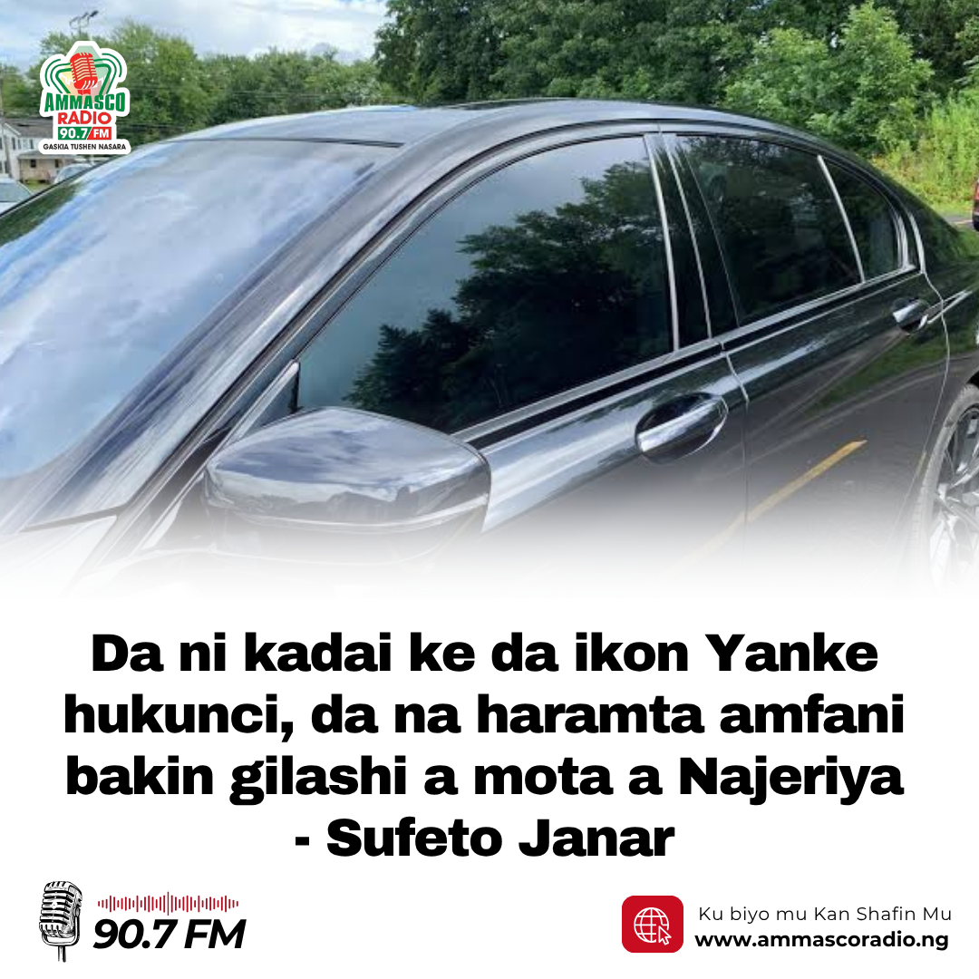 Da ni kadai ke da ikon hukunci da na haramta amfani bakin gilashi a mota, cewar sufeto Janar na Yan sandan Najeriya