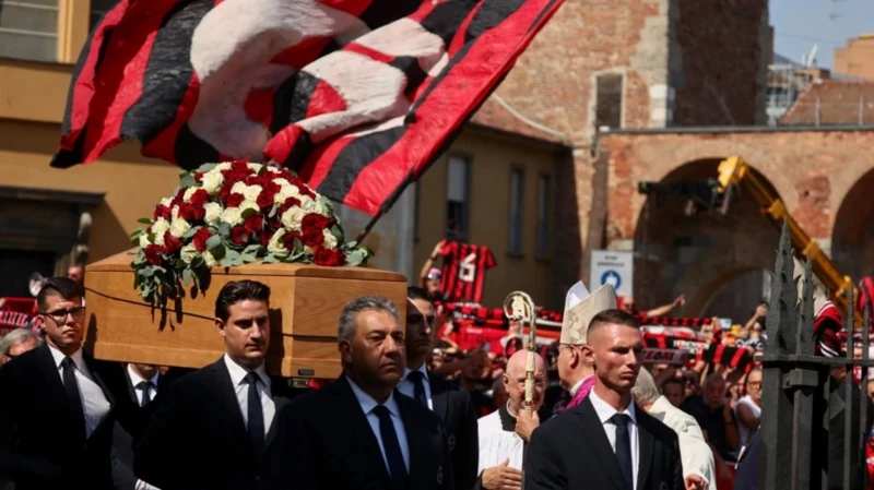 Dubban Mutane Sun Halarci Jana'izar Tsohon Kyaftin ɗin AC Milan, Franco Baresi